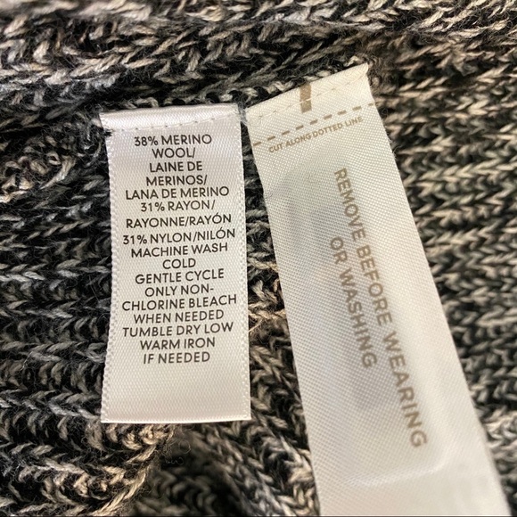 Lou & Grey marled draped open cardigan - Picture 7 of 7